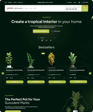 Garden Shopify Theme