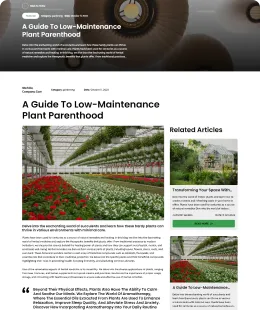 Gardening Shopify Theme