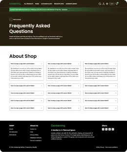 Gardening Shopify Theme