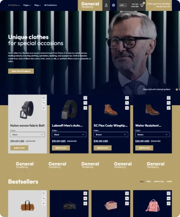 General Tendency Shopify Theme