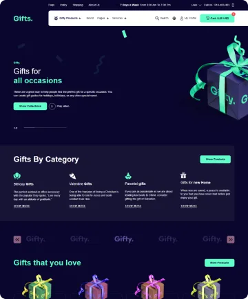 Gifts Shopify Theme