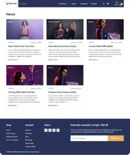 Gifts For Her Shopify Theme