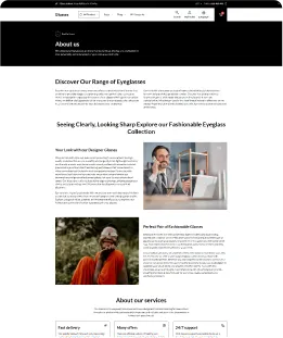 Glasses Shopify Theme