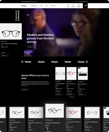 Glasses Shopify Theme
