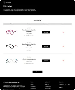 Glasses Shopify Theme