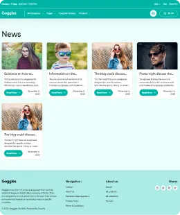 Goggles Shopify Theme