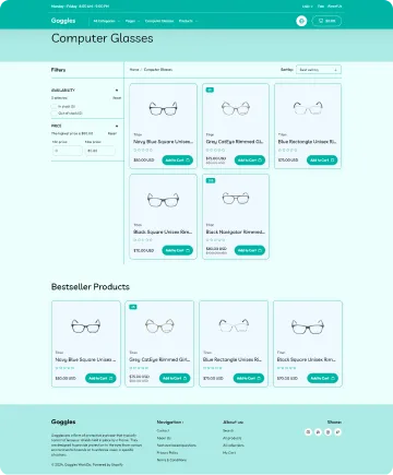 Goggles Shopify Theme