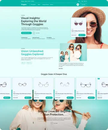 Goggles Shopify Theme