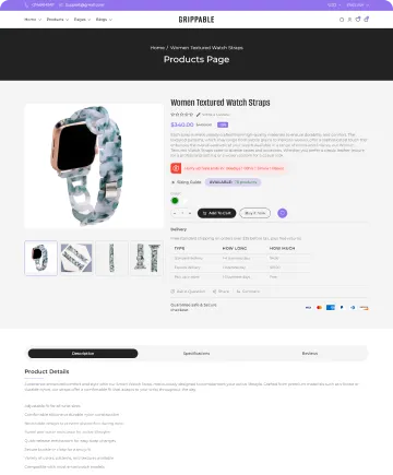 Grippable Shopify Theme