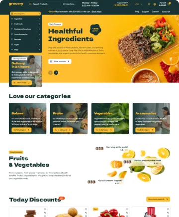 Grocery Shopify Theme