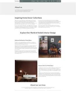 Home Decor Shopify Theme