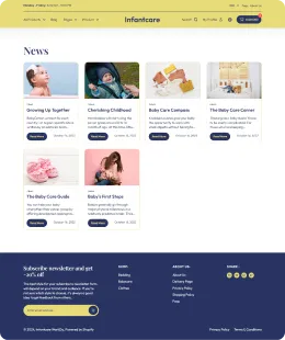 Infantcare Shopify Theme