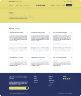 Infantcare Shopify Theme