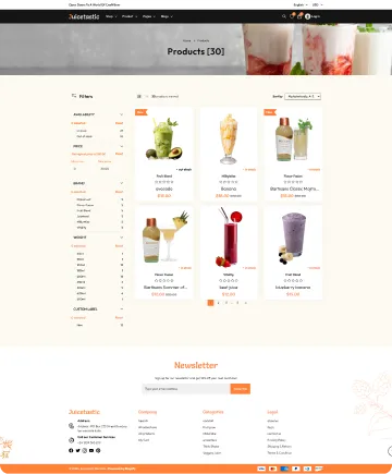 Juicetastic Shopify Theme
