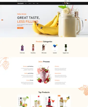 Juicetastic Shopify Theme