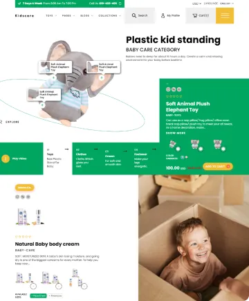 Kidscare Shopify Theme
