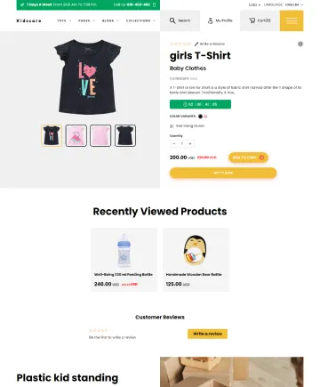 Kidscare Shopify Theme