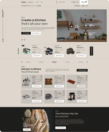 Kitchen Shopify Theme