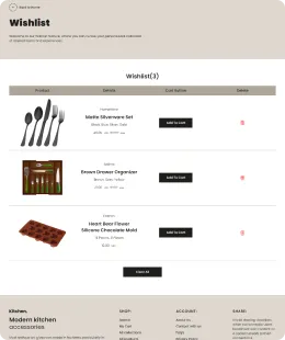 Kitchen Shopify Theme