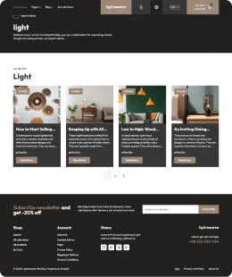 Light Source Shopify Theme