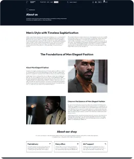 Men Elegant Fashion Shopify Theme