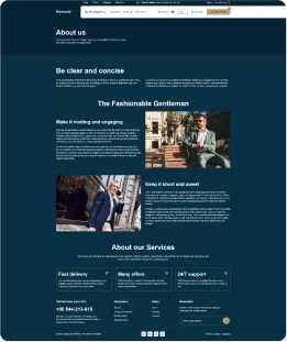 Mens Only Shopify Theme