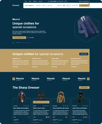 Mens Only Shopify Theme