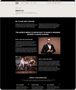 Menswear Shopify Theme