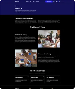 Mentoring Shopify Theme