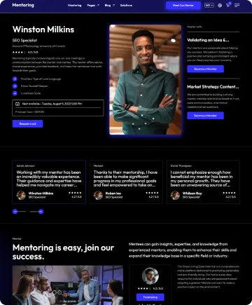 Mentoring Shopify Theme