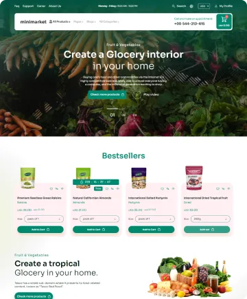 Minimarket Shopify Theme