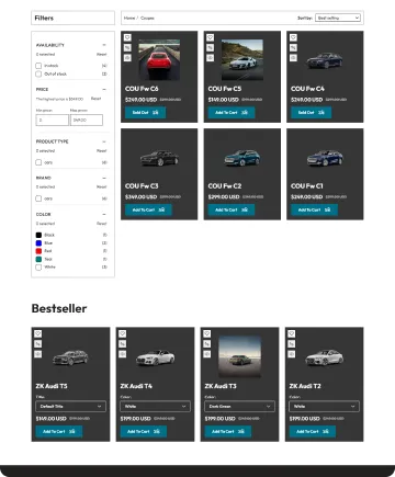 Motorcar Shopify Theme