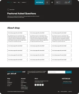Motorcar Shopify Theme