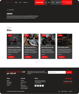 Motorcycle Shopify Theme