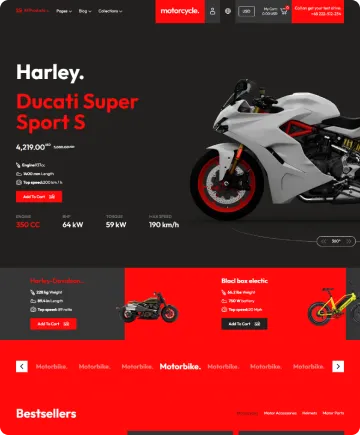 Motorcycle Shopify Theme