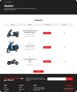 Motorcycle Shopify Theme