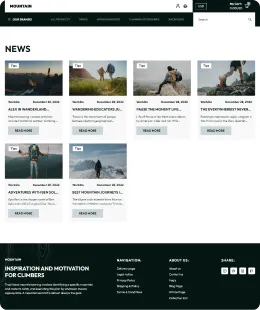 Mountains Shopify Theme