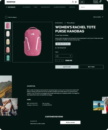 Mountains Shopify Theme