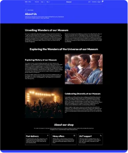 Museum Shopify Theme