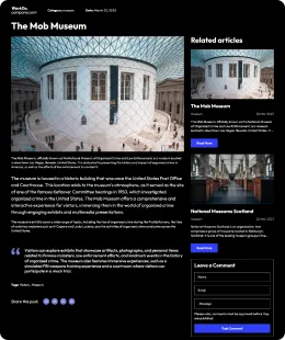 Museum Shopify Theme