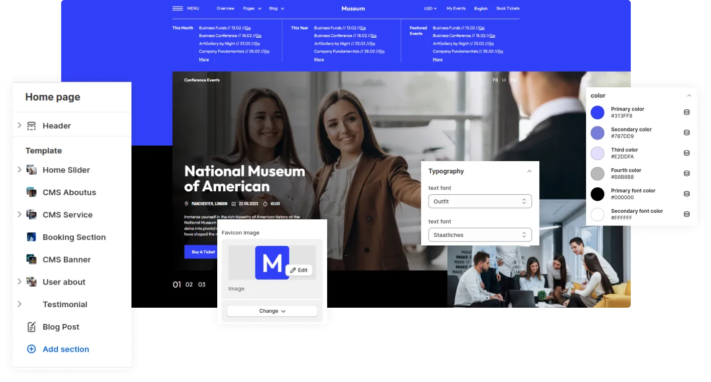 Museum Shopify Theme - WorkDo