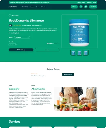Nutritions Shopify Theme