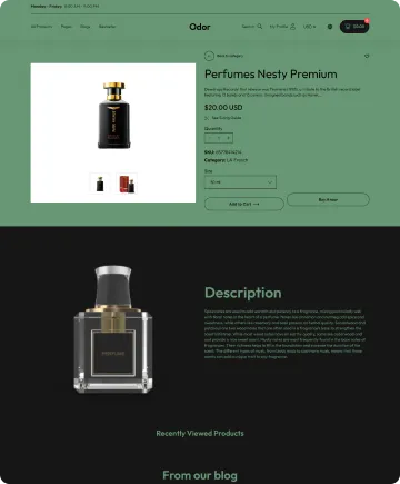 Odor Shopify Theme
