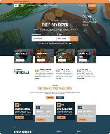 Organic Foods Shopify Theme