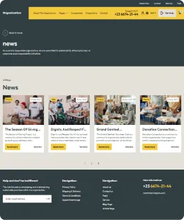 Organization Shopify Theme