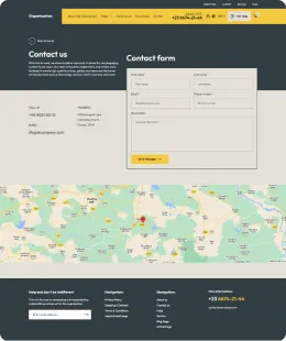 Organization Shopify Theme
