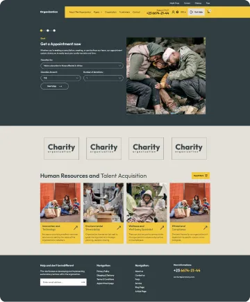 Organization Shopify Theme