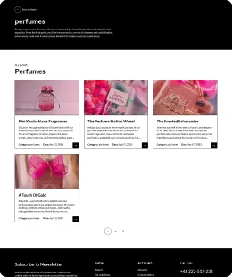 Perfumes Shopify Theme
