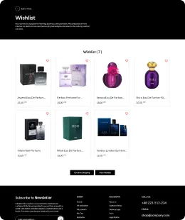 Perfumes Shopify Theme