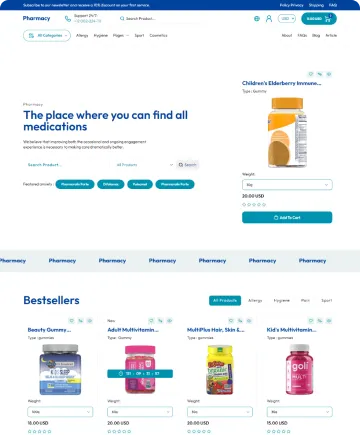 Pharmacy Shopify Theme